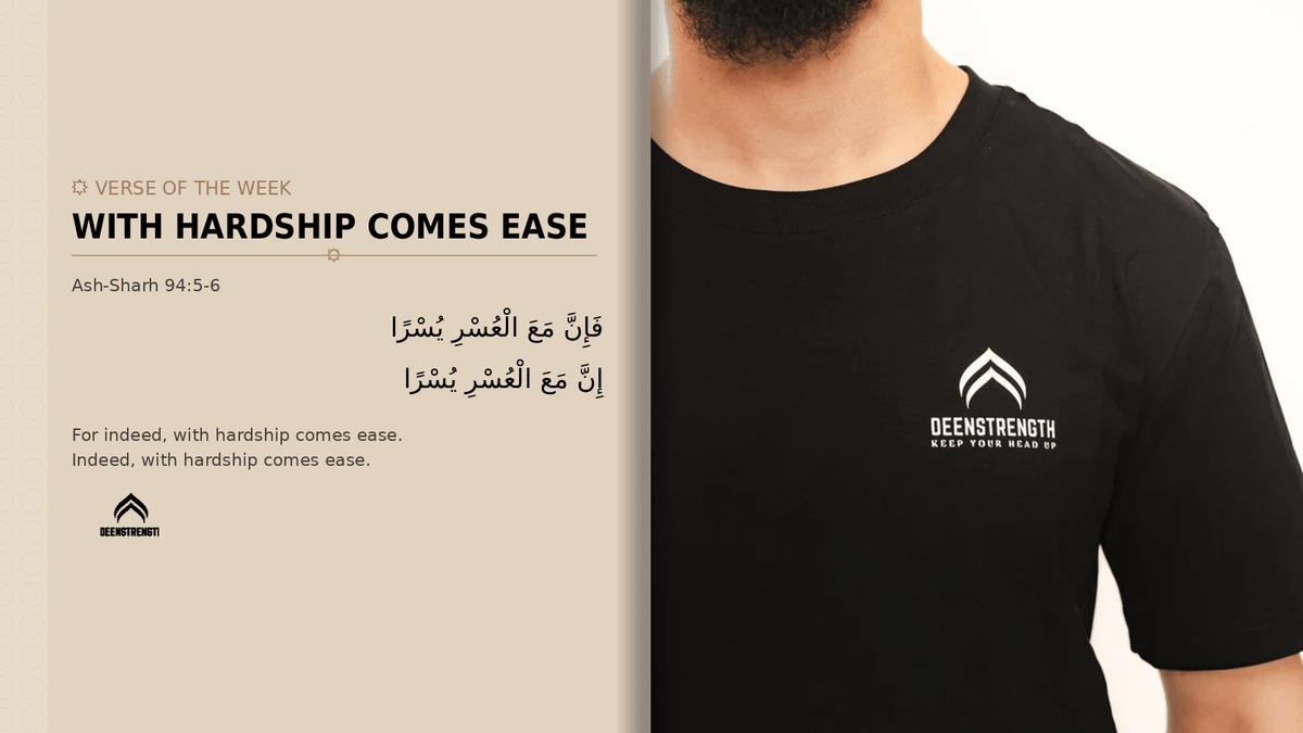 With Hardship Comes Ease - DeenStrength