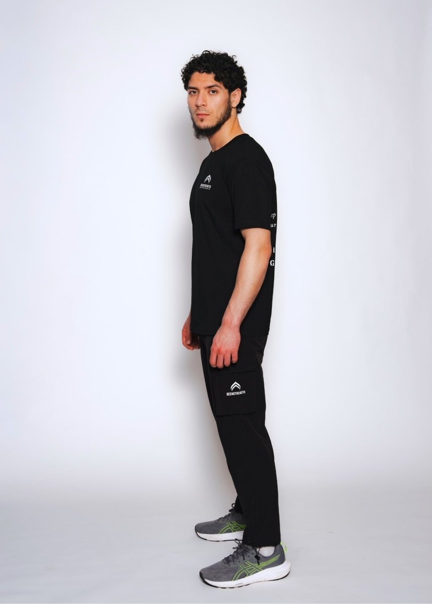 DeenStrength Positive T-Shirt – Zwart - Deen Strength