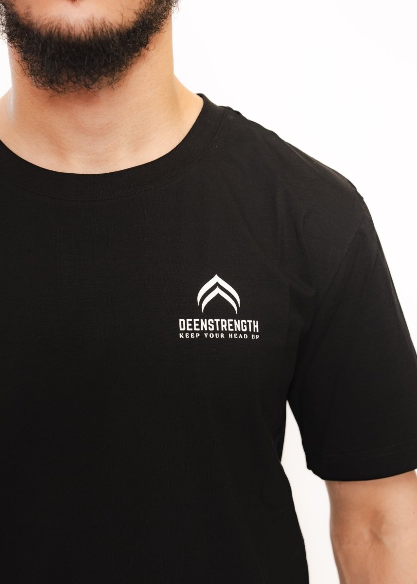 DeenStrength Positive T-Shirt – Zwart - Deen Strength