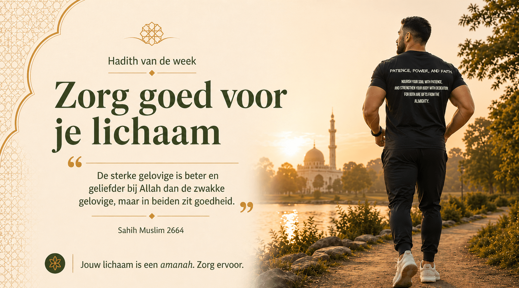 Jouw lichaam is een amanah: waarom kracht belangrijk is in Islam - DeenStrength
