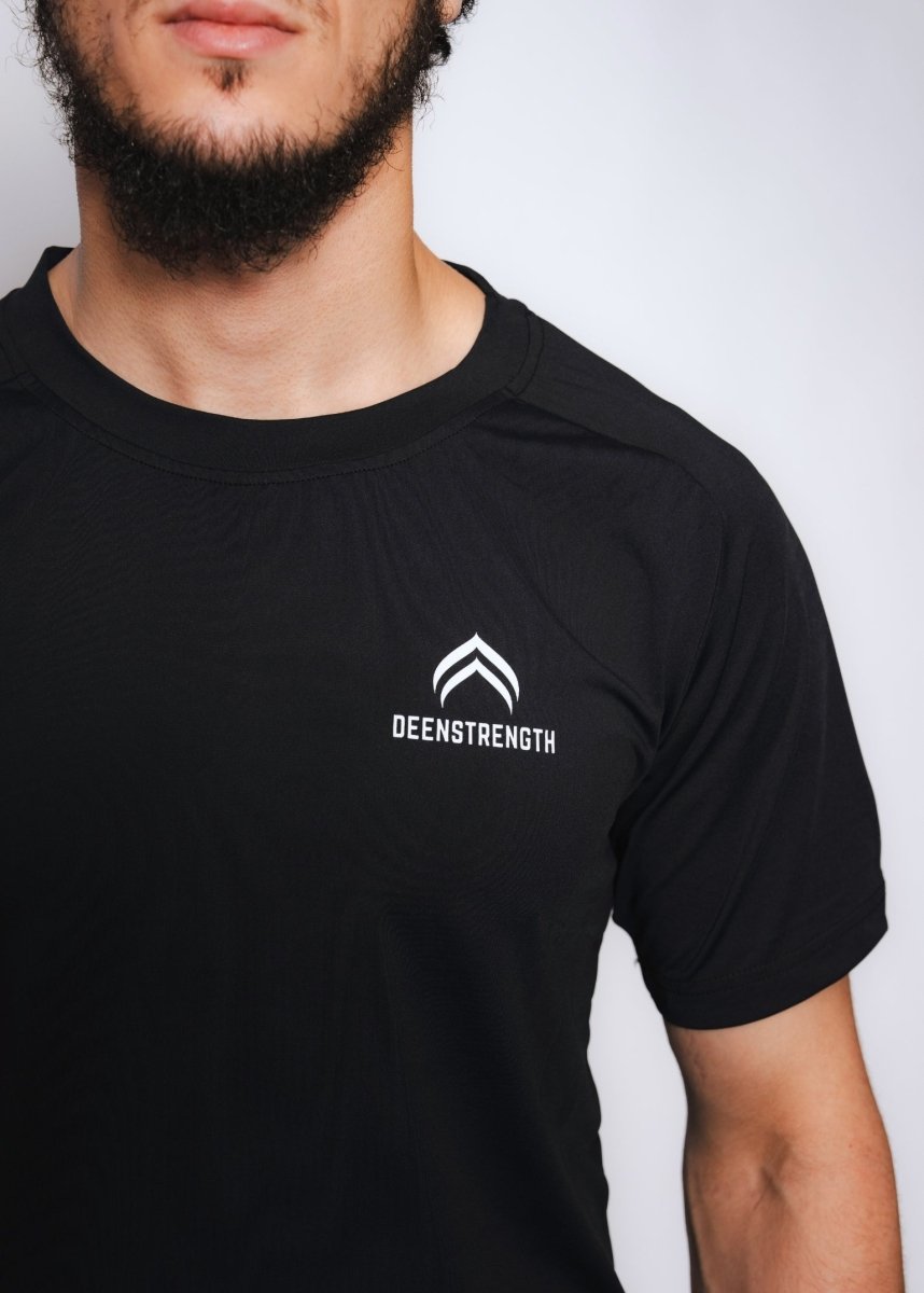 DeenStrength Performance T-Shirt – Zwart - Deen Strength