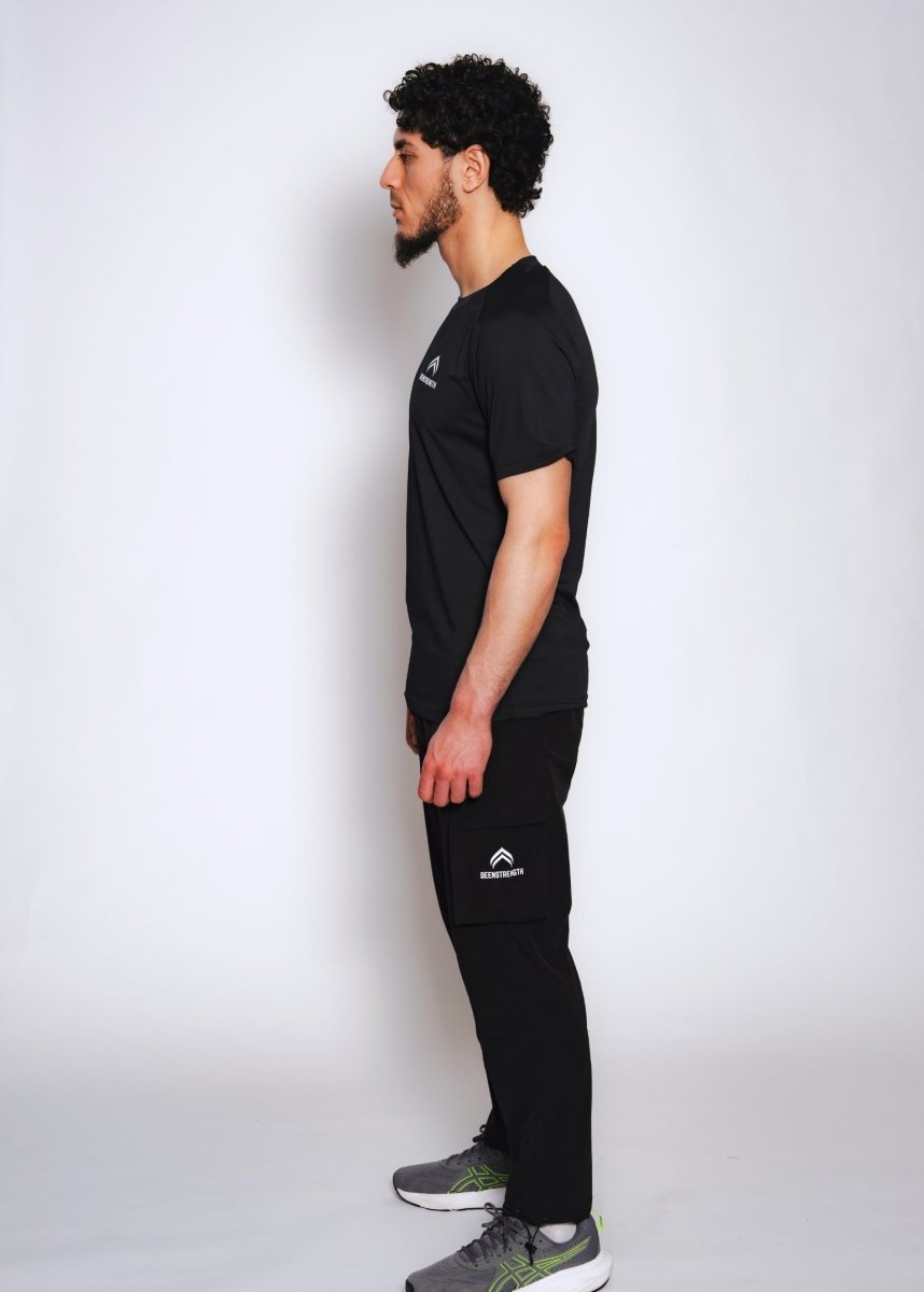 DeenStrength Performance T-Shirt – Zwart - Deen Strength